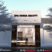 Thiết kế spa đẹp với không gian hiện đại của chị Linh tại Quảng Ninh